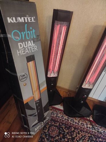 radiator ev üçün: Spiral qızdırıcı, Kumtel