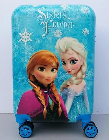 ca deca: Trod elni set kofera i ranac sa motivom “Sisters Forever” (Frozen) - — 4