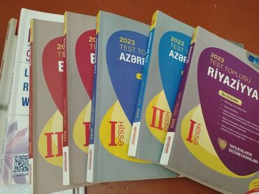 Velosiped ehtiyyat hissələri: 2023 “Abituriyent” Test Topluları dəsti DIM topluları satılır – hamısı