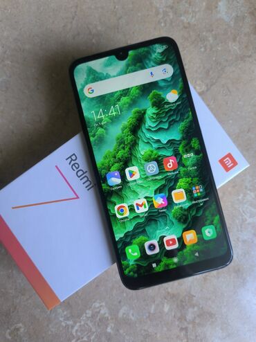 Redmi: Redmi, Redmi 7, Б/у, 32 ГБ, цвет - Черный, 1 SIM, 2 SIM
