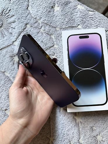 intel cor i7: IPhone 14 Pro, Б/у, 256 ГБ, Deep Purple, Коробка — 6