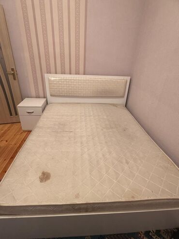 tek kravat işlenmiş: Б/у, Двуспальная кровать, С подъемным механизмом, С матрасом, Без выдвижных ящиков, Азербайджан