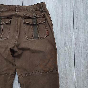 Брюки: Мужские брюки, L, Б/у, цвет - Коричневый, Самовывоз, Бесплатная доставка, Платная доставка — 6