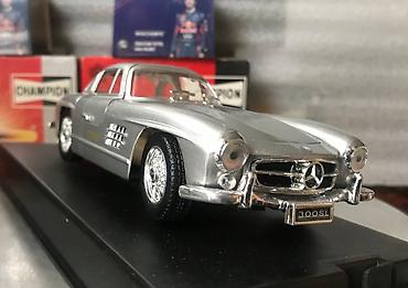 Avtomobil modelləri: Коллекционная модель Mercedes-Benz 300SL Coupe W198 Silver 1954 — 10