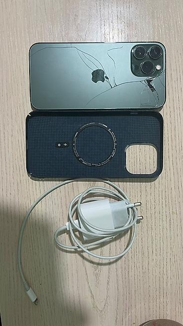 canon 2520: IPhone 13 Pro Max, Б/у, 128 ГБ, Alpine Green, Чехол, 83 % — 9