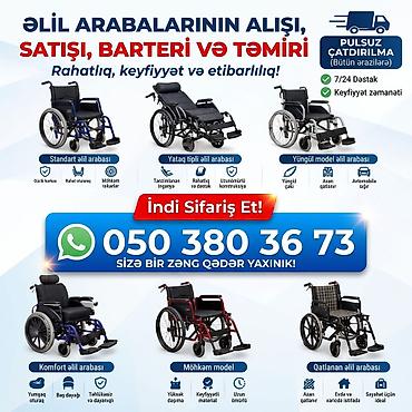 elil arabaları: Əlil arabalarının alışı, satışı, barteri və təmiri – rahatlıq — 1