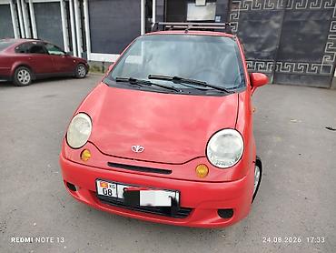Унаа сатуу: Daewoo Matiz: 2010 г., 0.8 л, Автомат, Бензин, Хетчбек — 2