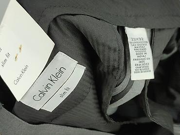 hello klein: Calvin Klein, Spodnie garniturowe męskie, rozmiar L — 4
