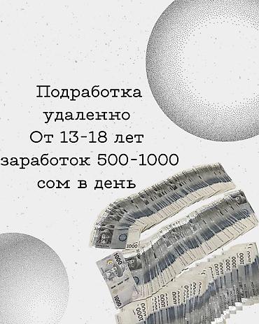 life network system: Онлайн-подработка для подростков (КР) - Формат: удаленно/онлайн — 1