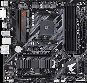 am4 b450: Материнская плата для ПК, Б/у, Gigabyte, AM4, Micro-ATX — 3