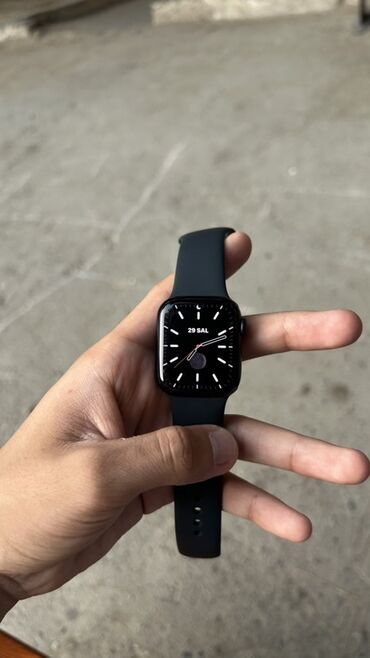 adaptir: Смарт часы, Apple, Сенсорный экран, цвет - Черный