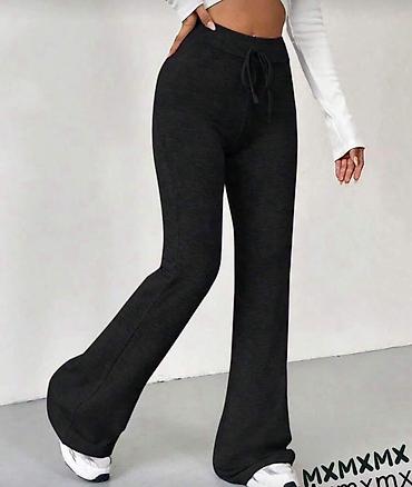 tom tailor torbe: Ženske pantalone sa visokim strukom i zvonastim nogavicama Pantalone — 7