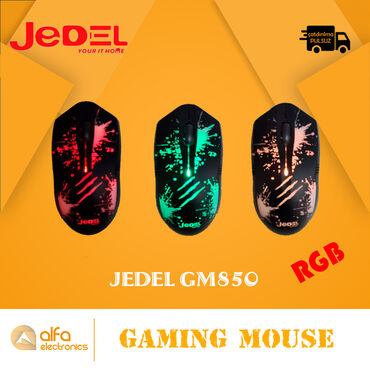 gaming kompüter: Gm850 Mouse Rgb-dir. Rəng çalarları avtomatik olaraq növbəli şəkildə