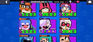 Digər oyun və konsollar: Brawl Stars oyun hesabı - Kupa sayı: 33000+ - Prestij: 11 - Toplanan — 11