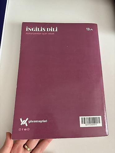 sumkalar 2023: Məhsul: “İngilis dili – Abituriyentlər üçün vəsait” Müəlliflər: Vüsal — 2