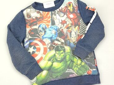 Bluzy: Bluza, Marvel, 4-5 lat, 104-110 cm, stan - Dobry