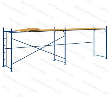 трубы 1000: Леса рамные строительные ЛРС-40 2х6 м (1 ярус под настил) Леса
