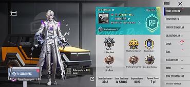 uşaq oyunları: PUBG Mobile oyun hesabı - Səviyyə: 76 - Kolleksiyon: 63 - Ləqəb — 3