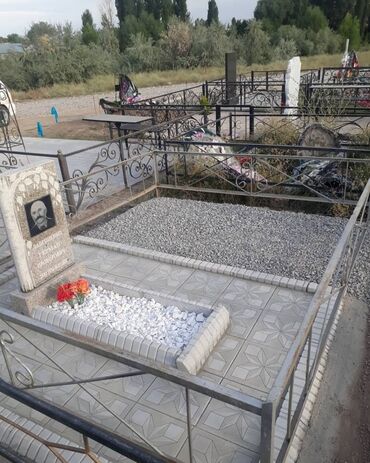 Ритуальные услуги: Изготовление крестов, Изготовление овалов с фото, Облицовка надгробий | Металл, Мозаика, Дерево | Оформление, Установка — 8