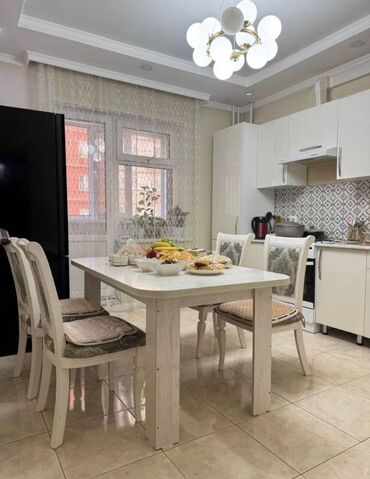 сдается квартира район джал: 3 бөлмө, 100 кв. м, Элитка, 2 кабат, Дизайнердик ремонт