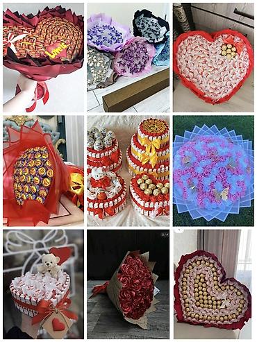 Съедобные букеты: Подарочные композиции из сладостей и декоративных элементов. Что — 1