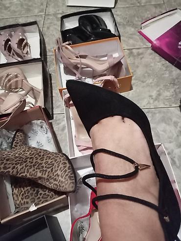 dune salonke: Ženske cipele na visoku potpeticu – više modela - Crne salonke sa — 7