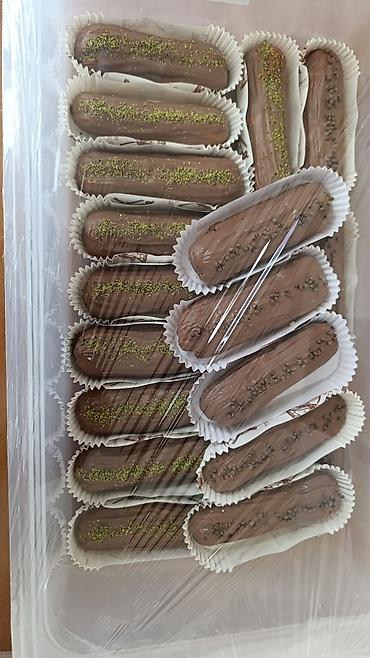 Выпечка, хлебобулочные изделия: Домашняя кондитерская выпечка - Заварные кольца: нежное заварное — 35