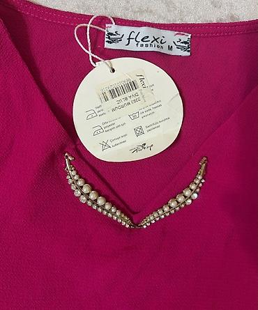 xonca bezemek: Flexi Fashion qadın bluzası - Rəng: tünd çəhrayı/fuşya - Model — 3