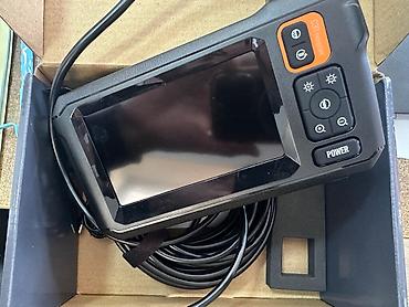 endoskopi kamera: 4.3 Düym IPS LCD Ekranlı Sənaye Endoskopu, 8mm Tək Linzalı IP67 Su — 2