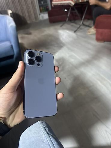 iphone 13 pro yeni: IPhone 13 Pro, 128 GB, Sierra Blue, Zəmanət, Simsiz şarj, Face ID — 1