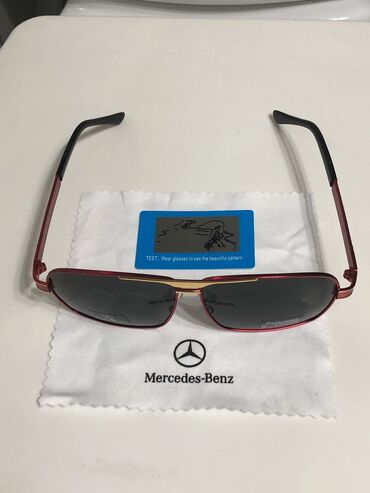 очки красные: Солнцезащитные очки Mercedes - Benz Made in Italy - Polarized - UV 400