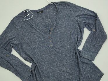 Bluzki: Bluza 4XL (EU 48), stan - Idealny, wzór - Jednolity kolor, kolor - Szary