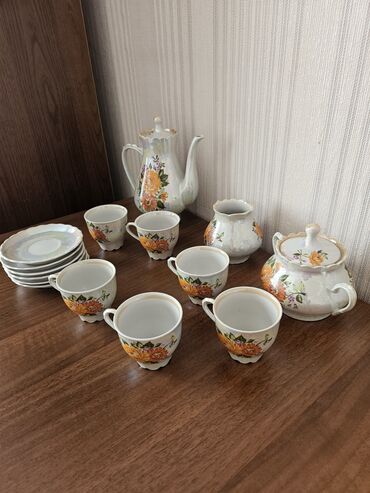 Qəhvə dəstləri və servizlər: Qəhvə dəsti, 6 nəfərlik, Rusiya — 6