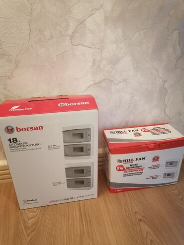Digər elektrik malları: Elektrik qutusu
