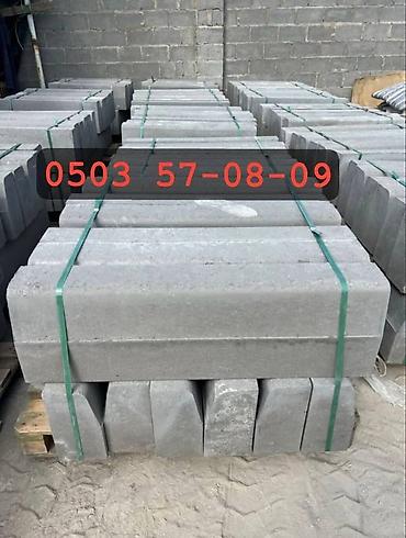 Тротуарные бордюры: Тротуарный бордюр, ЖБИ (Железобетонный), Овальный, 100 — 8