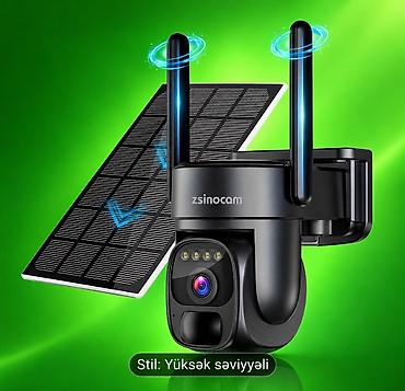 saxta kamera: Günəş Paneli ilə Wi-Fi Təhlükəsizlik Kamerası – Cəmi 89 AZN! 🔥 ⚡ ŞOK — 1