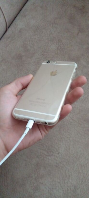 Elektronika: Salam Iphone 6 16gb. ela vexyetde ciziqsiz ezysiz, pil faizi 100faiz