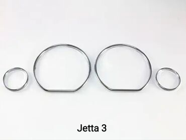 тюнинг приборной панели: VW jetta 3 новые хромированные кольца в щиток приборной панели