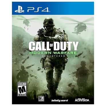 Oyun diskləri və kartricləri: Ps4 call of duty modern Warfare remastered 📀Playstation 4 və