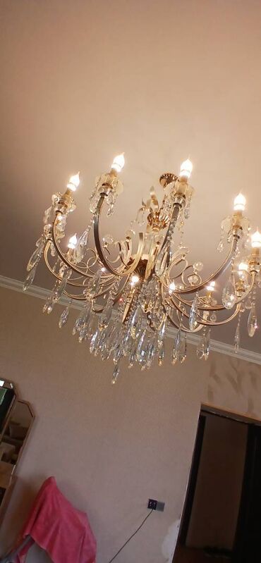 çılçiraq: Led Çılçıraq, 4 və daha çox lampa, Xrustal
