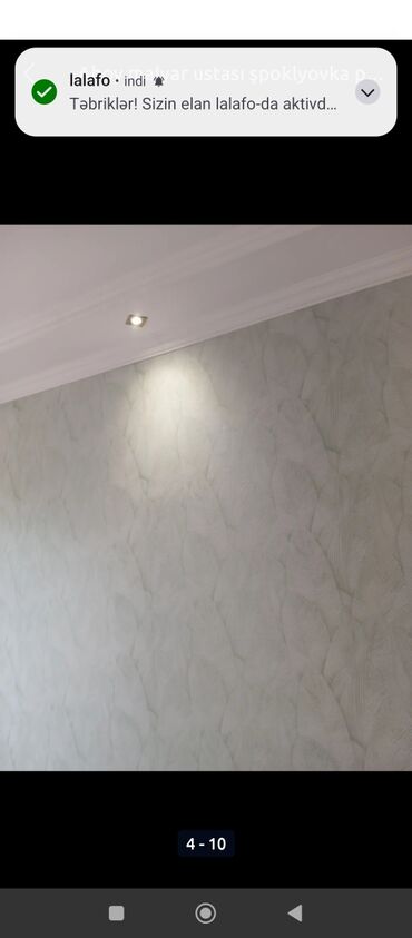 Malyar işləri: Aboy malyar paduqa emulsiya lminat işləri görürük 2 nəfərik peşekar — 9