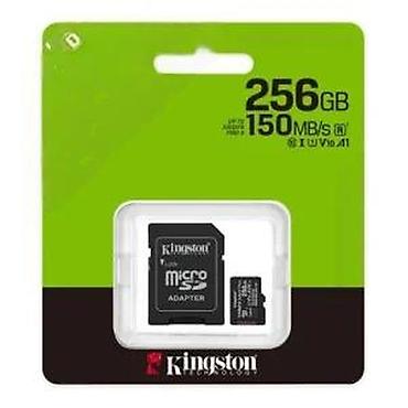 Memorijske kartice za kamere: MicroSD memorijska kartica 256GB + SD adapter - Tip: microSDXC (sa SD — 12