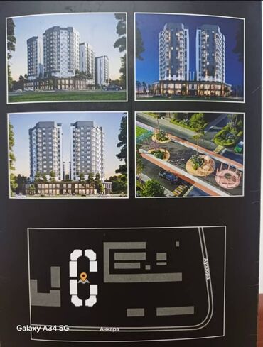 Продажа домов: 1 комната, 74 м², Элитка, 8 этаж, ПСО (под самоотделку)