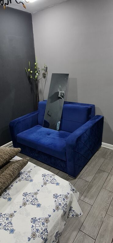 диван и 2 кресла мягкая мебель: Divan, Bazalı, Vеlur parça