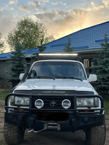 машина 60000: Toyota Land Cruiser: 1996 г., 4.2 л, Механика, Дизель, Внедорожник