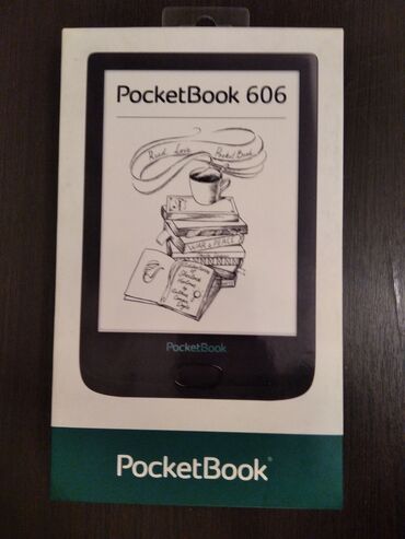 чехол для pocketbook: PocketBook 606 - Elektron kitab (E-reader)
İstifadə olunmayıb, yenidir
