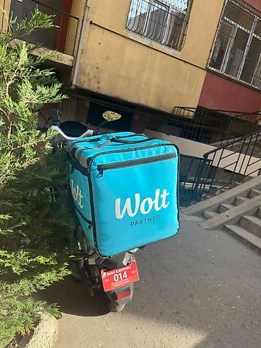 bolt sumka: Wolt partnerlər üçün izotermik çatdırılma çantası 1 hefte istifadə — 1