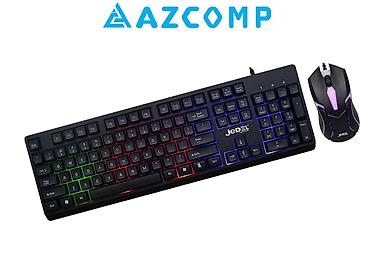 Jedel GK106 Salam💰 Qiymət: 22₼ ⌨️ Jedel GK106 RGB Klaviatura və Mouse