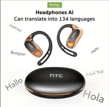 Adapterlər: HTC Headphones AI – 134 dilə tərcümə edən ağıllı qulaqcıq