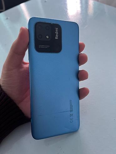 Мобильные телефоны: Redmi, Redmi 10C, Б/у, 64 ГБ, цвет - Голубой — 1